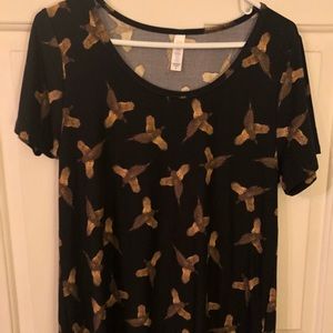 Lularoe Tee with pheasants
